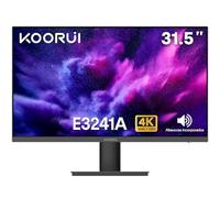 KOORUI Monitor para UHD 3840×2160 de 32 Pulgadas,VA,60Hz,99% sRGB,HDR10,sincronización adaptativa,Altavoces Integrados,HDMI 2.0 ×2 y DP 1.4,VESA 100×100