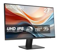 KOORUI N07 27" Monitor 4K UltraHD, 3840x2160, IPS, 60Hz, HDR10, Adaptive Sync, 2xHDMI 2.0, DP 1.4, 90% DCI-P3, Eye Care, -5° a 20° Inclinación Ajustable, VESA 100x100mm