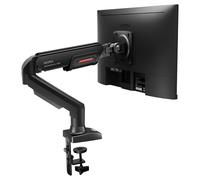 KOORUI Soporte de Monitor con Resorte de Gas para Pantallas Planas y Curvas de 17 a 32 Pulgadas, VESA 75/100 mm, Altura Ajustable con inclinaciones, pivote, Giro, Mayor Capacidad de Carga de 2 a 9 kg