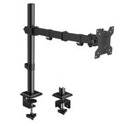 KOORUI Soporte de Monitor de Brazo para Pantallas Planas y Curvas LCD LED de 13 a 32 Pulgadas, Altura Ajustable, Giratoria, Inclinada, 2 Opciones de Montaje, VESA 75/100mm