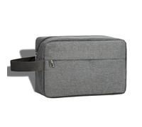 KOOSREEL Neceser de viaje para hombres y mujeres, bolsa de lavado portátil de viaje resistente al agua, bolsa de maquillaje con asa, kit de maquillaje para artículos de tocador, accesorios, brochas de