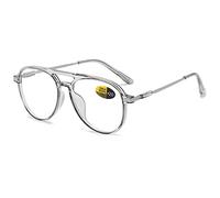 KOOSUFA Gafas de lectura antiluz azul para mujer y hombre, gafas de piloto, gafas de metal, ultraligeras, antifatiga, gafas de lectura para ordenador, con fuerza 0.0, 0.5, 1.0, 1.5, 2.0, 2.5, 3.0,