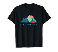 Kootenay National Park in Canada Nature Vacation Souvenir Camiseta gráfica económica