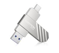 KOOTION Memoria USB C 64GB, USB 3.2 Dual Interface Pendrive Tipo C 64GB 2 en 1 Ligero Pequeño y Práctico Pendrive USB C 64GB Alta Velocità USB Stick Flash para Ordenador/TV/Coche/Player, ect