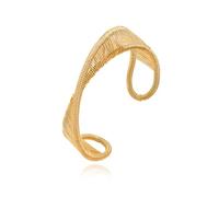 KOOUNUATA Delicadas pulseras de oro de 18 quilates para mujer, pulsera minimalista de oro para niñas, Oro amarillo, No es una piedra preciosa