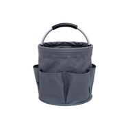 KoovDem Bolsa de almacenamiento plegable e impermeable, bolsa Oxford de gran capacidad con asas de agarre no seguras, organizador de múltiples bolsillos para camping, lavado de coches, compras de