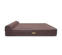 KOPEKS Cama de Repuesto para Perro, a Prueba de mordidas, de Espuma viscoelástica, Color marrón, Extragrande (tamaño Jumbo)