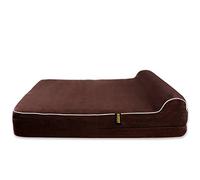KOPEKS Funda de Repuesto para Cama de Perros Funda Cama Marrón - L