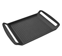 KOPF Plancha induccion Marra, 26 cm x 23 cm, negro, aluminio fundido, ILAG | Plancha grill induccion resistente a los arañazos | Antiadherente prémium | Para todo tipo de cocinas | Horno y lavavajillas