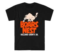 KOPHUUTR Boars Nest The Dukes of Hazzard TV Program Men's Black S to 4XL Code