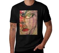 KOPHUUTR Eye of a Jaded Designed deliverancedoubtless. T-Shirt Man Graphic t Shirt Funny t Shirts Cotton T-Shirt