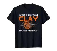 KOPHUUTR Limited Shattered Clay Makes My Day Skeet Shooting Sniper T-Shirt