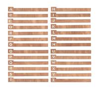 Kopinma 26 divisores para alfabéticos, guías de organizador de soporte para , duraderas, fáciles de instalar y fáciles de usar