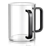Kopinma de Lavado de Manos con Asas, Vaso de Lavado acrílico para Netilat YadayimNegel Vasser, Asas de Lavabo para judío Negro