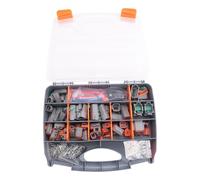 Kopinma Juego de 338 conectores DT Alemán - Crimpadora para conectores de 2, 3, 4, 6 y 8 pines