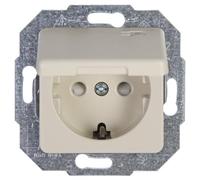 Kopp 117101063 - Toma de corriente Schuko, color: crema