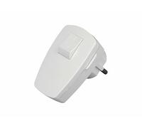 Kopp Enchufe de protección 170402006 con interruptor 1 unidad blanco