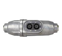 Kopp 197701012 PRCD-S, IP68, carcasa de aluminio, 230 V CA, 16 A, marca de certificación: VDE, GS de BG Colonia, color negro