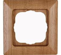 Kopp 306530001 HK02-Marco embellecedor (1 Orificio, Roble), Marrón