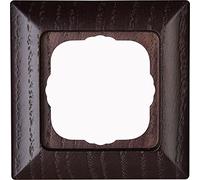 Kopp 306537008 HK02-Marco para interruptores (1 Compartimento), wengué