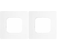 Kopp 342210088 Marco decorativo de 1 pliegue, transparente (Paquete de 2)