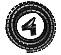 Kopp 359215018 - Canales portacables, color: negro