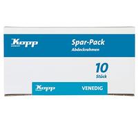 Kopp 400143013 Profipack - Marco embellecedor (1 orificio, platino)
