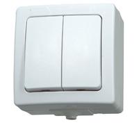 Kopp 565502009 - Interruptor estanco, color: blanco