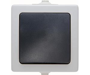 Kopp 565656001 - Interruptor estanco, color: gris