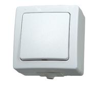 Kopp 565702005 - Interruptor estanco, color: blanco