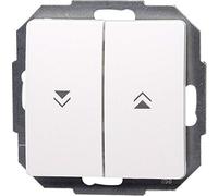 Kopp 651502087 Interruptor de persianas y Puertas automáticas, Plástico, Arctic White