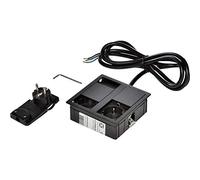 KOPP 939634017 VersaHIT IP54-Toma de Corriente Doble (16 A), 3400 W, Negro