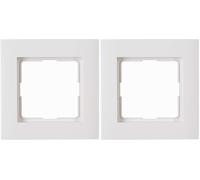 Kopp Athenis 402102085 - Marco para pared (1 compartimento), color blanco (Paquete de 2)