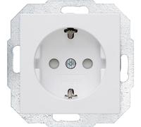 Kopp Athenis 940032084 - Toma de corriente (1 enchufe, 16 A, 250 V, IP20, superficie mate), color blanco