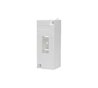 Kopp Aufputz - Caja de distribución pequeña sin puerta de 1 fila, para 2 Pole, 1 pieza, 347722001