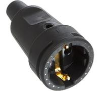 Kopp Base de Enchife Aérea Negro 250 V 16 A (Paquete de 5)