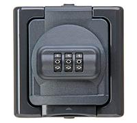 Kopp Blue Electric 109815008 - Enchufe con Cerradura de combinación, Color Antracita