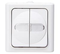 Kopp Blue Electric 560502004 - Conmutador de serie (5 unidades), color blanco