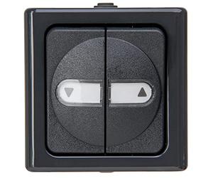 Kopp Blue Electric 560915006 - Botón para persianas, color gris