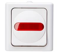 Kopp BLUE ELECTRIC 561602008 - Interruptor de control, color blanco ártico, 5 unidades