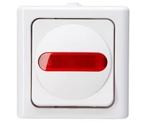 Kopp BLUE ELECTRIC 561602008 - Interruptor de control, color blanco ártico, 5 unidades