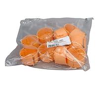 Kopp caja de pared hueca 1 compartimento profesional paquete 20 piezas, Ø68mm, profundidad de caja 47mm naranja, 349100009
