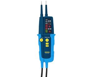 Kopp Comprobador de voltaje y continuidad, indicador LED, 12-1000 V CA/CC, 30 mA FI-Test + indicador de campo giratorio, CAT III 1000 V/CAT IV 600 V, 324270019