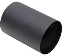Kopp Cubierta para casquillo E27, diámetro 42 mm, longitud 63 mm, material aluminio, color negro mate, 342805015