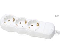 Kopp Enchufe de 3 Puertos Blanco Ártico Sin Cable - 120301007 [5 Piezas]