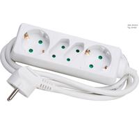 Kopp Enchufe de 4 Vías Blanco Ártico Con Cable - 125902018 [20 Piezas]