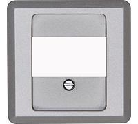 Kopp HK02 TAE 358120009 - Tapa para teléfono TAE y toma USB (1-3 puertos), color acero, 5 unidades