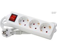 Kopp Interruptor Enchufe 3 Vías Arctic White Edge - 129713007 [10 Piezas]