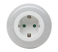 Kopp Luz nocturna con 3 LED 's día/noche Sensor y Enchufe, 195904017