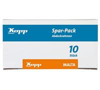 Kopp Malta 309113018 - Pack de 10 Marcos para 1 Compartimento (309113018), Color Blanco
